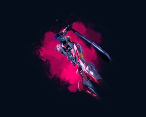 Illustration of Gundam Barbatos