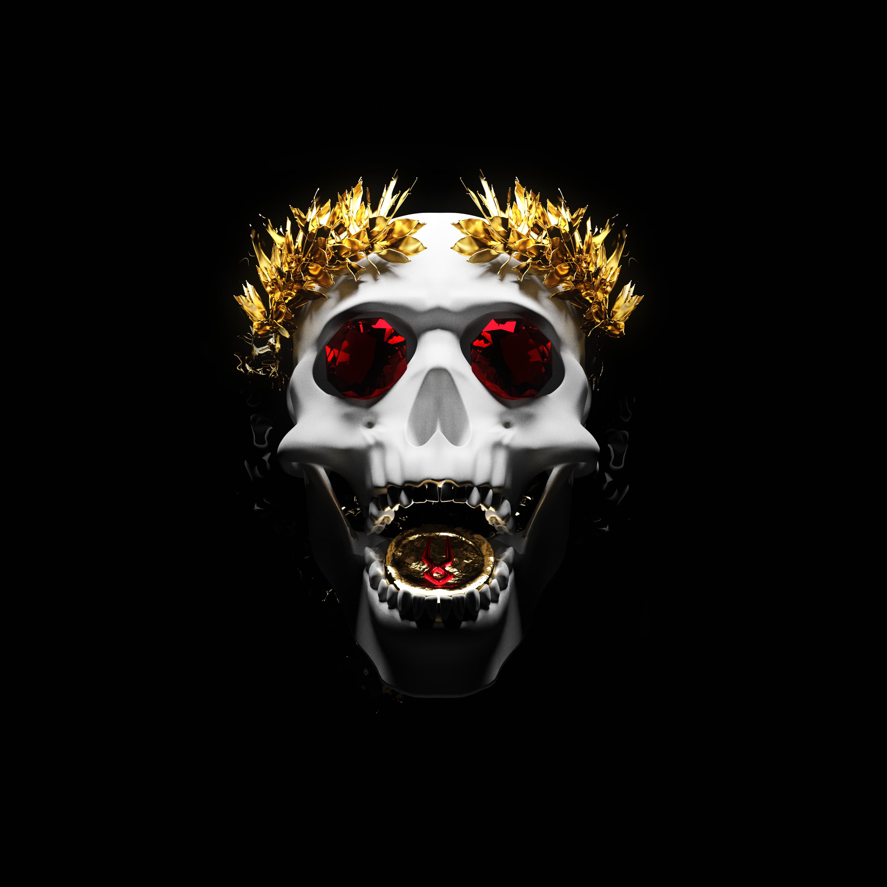 3D render of the Hades Logo